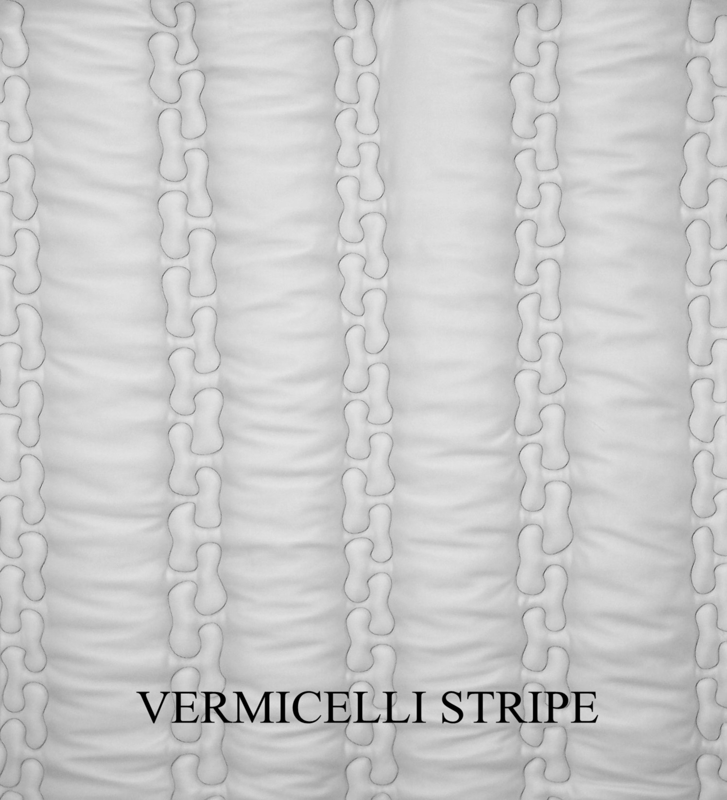 Vermicelli Stripe Quilting